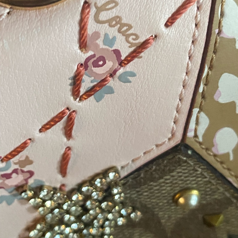 Coach Cassidy Crossbody in Signature Canvas with Star Patchwork NWT - Picture 12 of 16